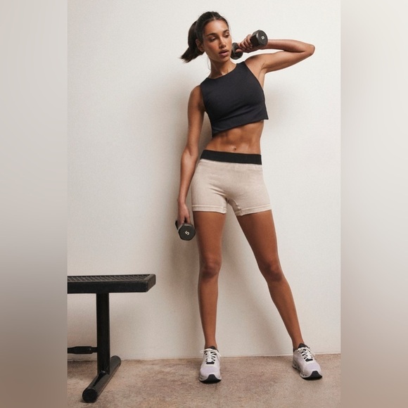 🆕⚡️Free People⚡️Prajna Shorts in “Vintage Stone Eagle”⚡️ - Picture 2 of 5